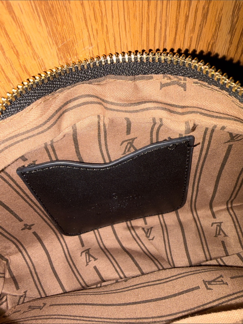Black Multicolor Monogram Crescent Shoulder Bag - Picture 5 of 10